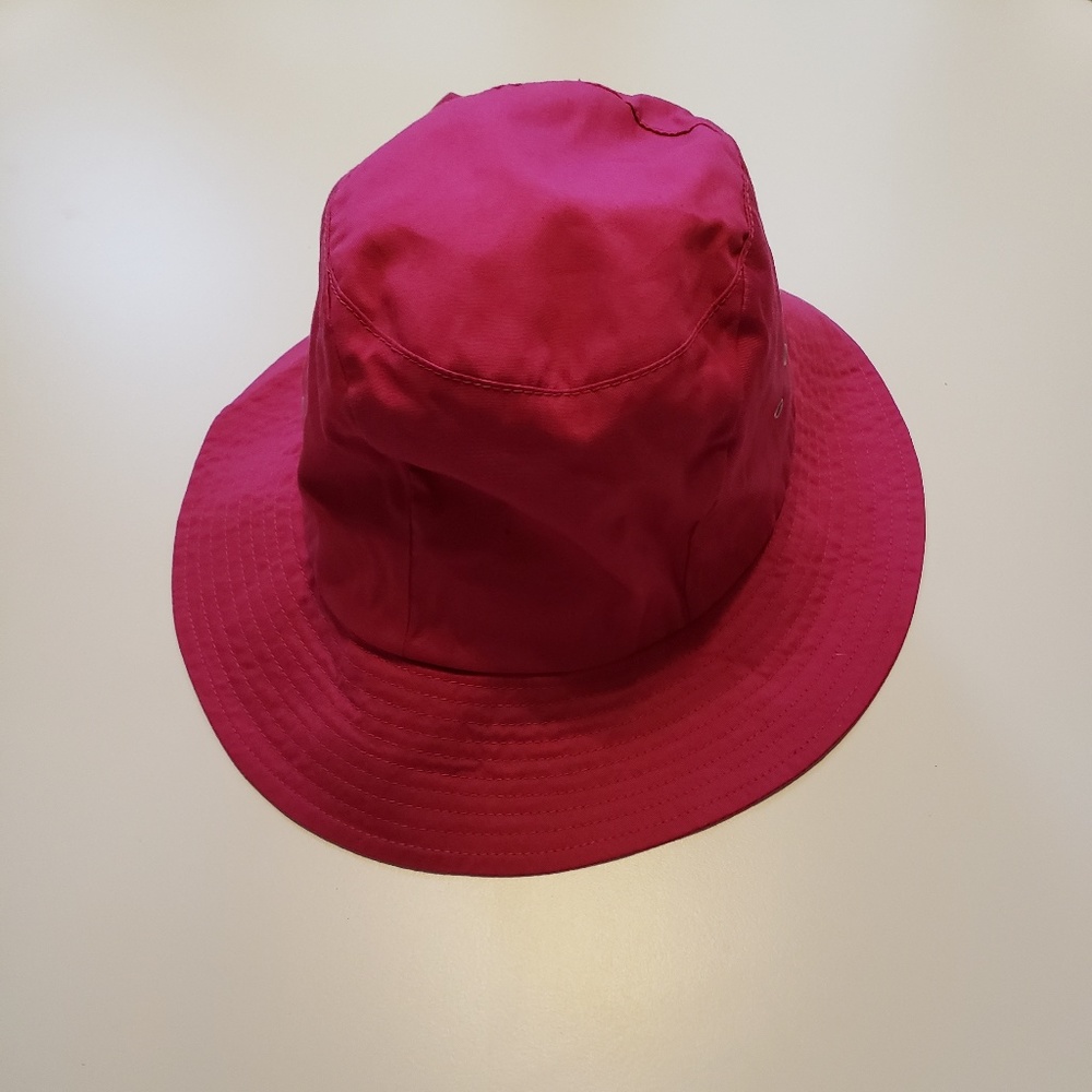 Betmar Pink Cotton Hat with Tie Bow